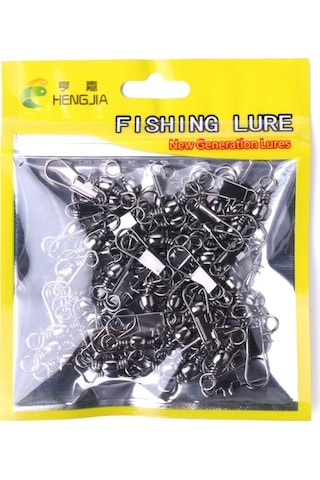 Hengjia Ss007 50pcs/torba B-pin Konnektörü 8 Şekil Döner Döngü Aksesuarları, Özellikler: 10+2b 30mm , Boyut:10+2b 30mm