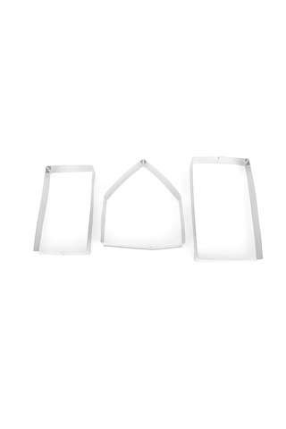 Ximistore9 18 Parça Noel Çelik Kalıp Seti: Bisküvi, Ekmek, Çikolata Dıy İçin Ev, Kar Tanesi, Ağaç Şekilleri Diğer