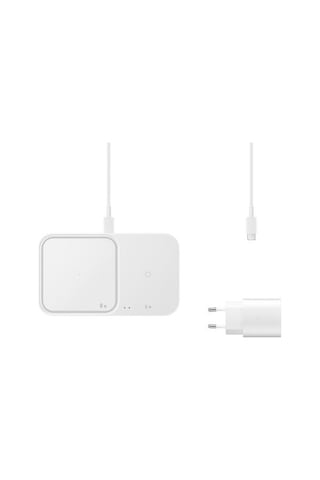 Samsung Ep-p5400t Kablosuz Hızlı Şarj Cihazı İkili 15w - Beyaz W/