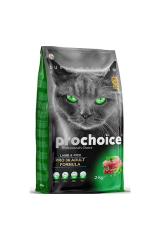 Prochoice Pro 36 Kuzu Etli Yetişkin Kedi Maması 2 KG