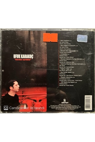 Plak Değildir Cd Dir Cd Ufuk Karakoç Ömrüm Ayrılıktır Cd