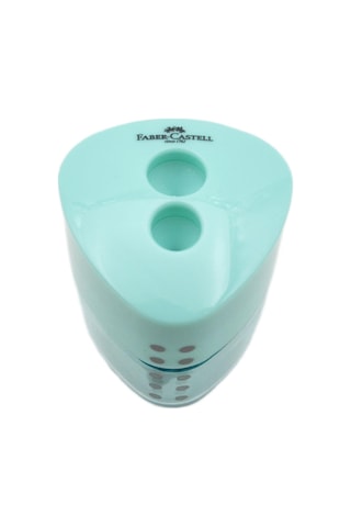 Faber Castell Grip Auto Çift Hazneli Kalemtıraş Pastel Renkler 183107
