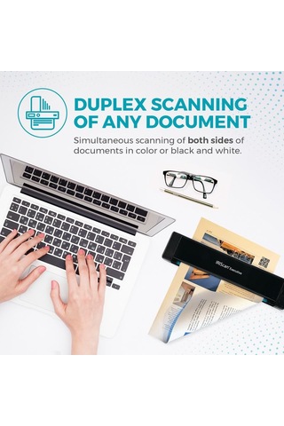 Irıscan Executive Mobil Tarayıcı Belge Tarayıcı A4 8ppm Çift Yönlü Tarayıcı - V4: Pdf Düzenleyici, Usb Destekli, Ocr, Word'e Tarama, Pdf, Xls, Outlook'a Kartvizitler, Win