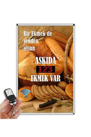 Askıda Ekmek- Elektronik Sayıcı Pano