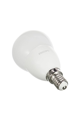 Philips Led 60w P48 E14 Sarı Işık Dim Edilmez Ampul Tekli Paket Çok Renkli