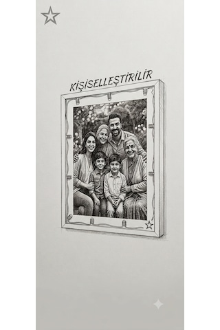 Led Işıklı Resimli Çerçeve