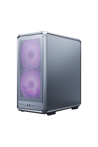 Cooler Master Masterframe 500 Mesh Argb 200mm Tempered Glass Usb 3.2 Silver E-atx Mid Tower Kasa