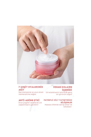 Celleanser Yoğun Nemlendirici Kırışıklık Karşıtı Kolajen Bakım Kremi 50 ML