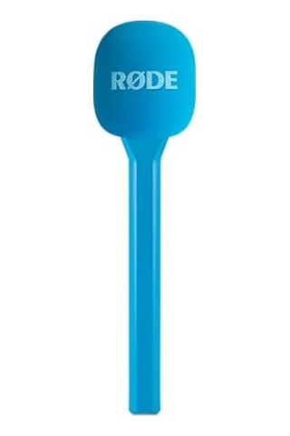 Røde Interview Go Røde Kablosuz Mikrofonlar İçin El Tipi Adaptör Mavi