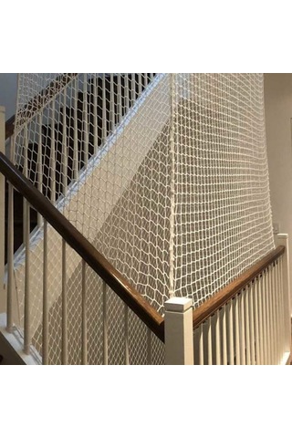 Morilu Güvenlik Ağı – 5 cm Gözenek – 6 mm ip – Güvenlik Filesi – İnşaat Filesi