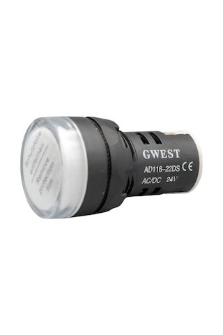 Gwest 22 - 24v - B Led Sinyal 24v. Ac-dc Beyaz 10 Adet