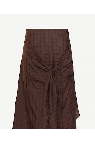 Yargıcı Düz Normal Bel Etek 26yket4039x 016 Bordo