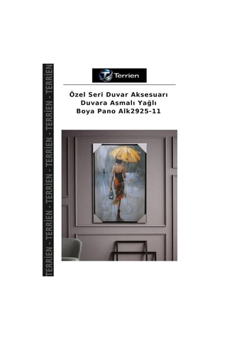 Özel Seri Duvar Aksesuarı Duvara Asmalı Yağlı Boya Pano Alk2925-11