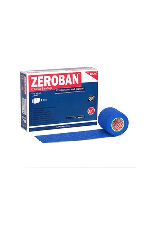 Zeroban Bandaj 5 CM x 4.5 M Kireç Mavisi