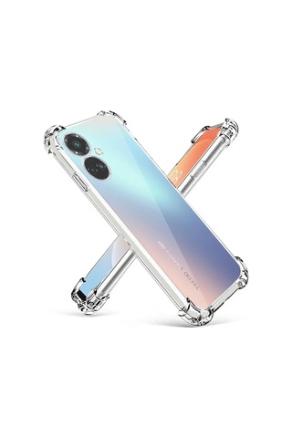 Tecno Uyumlu Camon 19 Kapak Kamera Korumalı Airbag Antishock Köşe Korumalı Şeffaf Silikon Kılıf