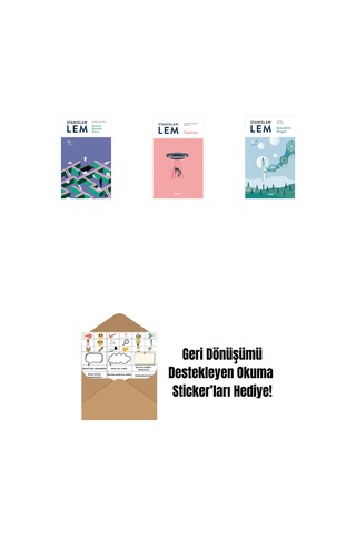 Küvette Bulunan Günce Sl14 + Yenilmez + Gelecekbilim Kongresi Sl7 + Okuma Sticker'ları