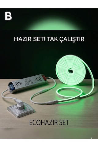 5mt Yeşil Neon Led 12 V Şerit Led Trafolu Tak Fişe Calistir,dekoratif Neon,esnek Neon Şerit Led Yeşil 5mt Yeşil Neon Led 12 V Şerit Led Trafolu Tak Fişe Calistir,dekoratif Neon,esnek Neon Şerit Led Yeşil