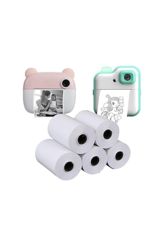 Tüm Mini Makinalara Ve Cmr-14-15-18-20-21-33 İle Uyumlu 5li Set Termal Fotoğraf Kağıdı
