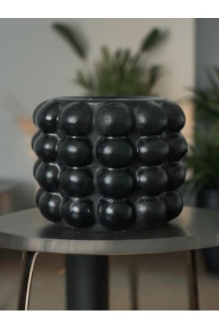 Bubble Vazo Siyah Küçük