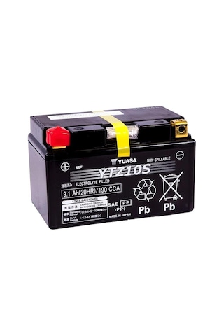 Ytz10s 12v 8,6ah Motosiklet Aküsü
