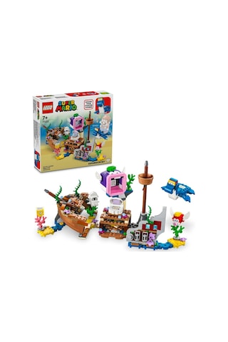LEGO® Super Mario™ Dorrie'nin Batık Gemi Macerası Ek Macera Seti 71432 7+ Yaratıcı Oyuncak Yapım Seti - 500 Parça