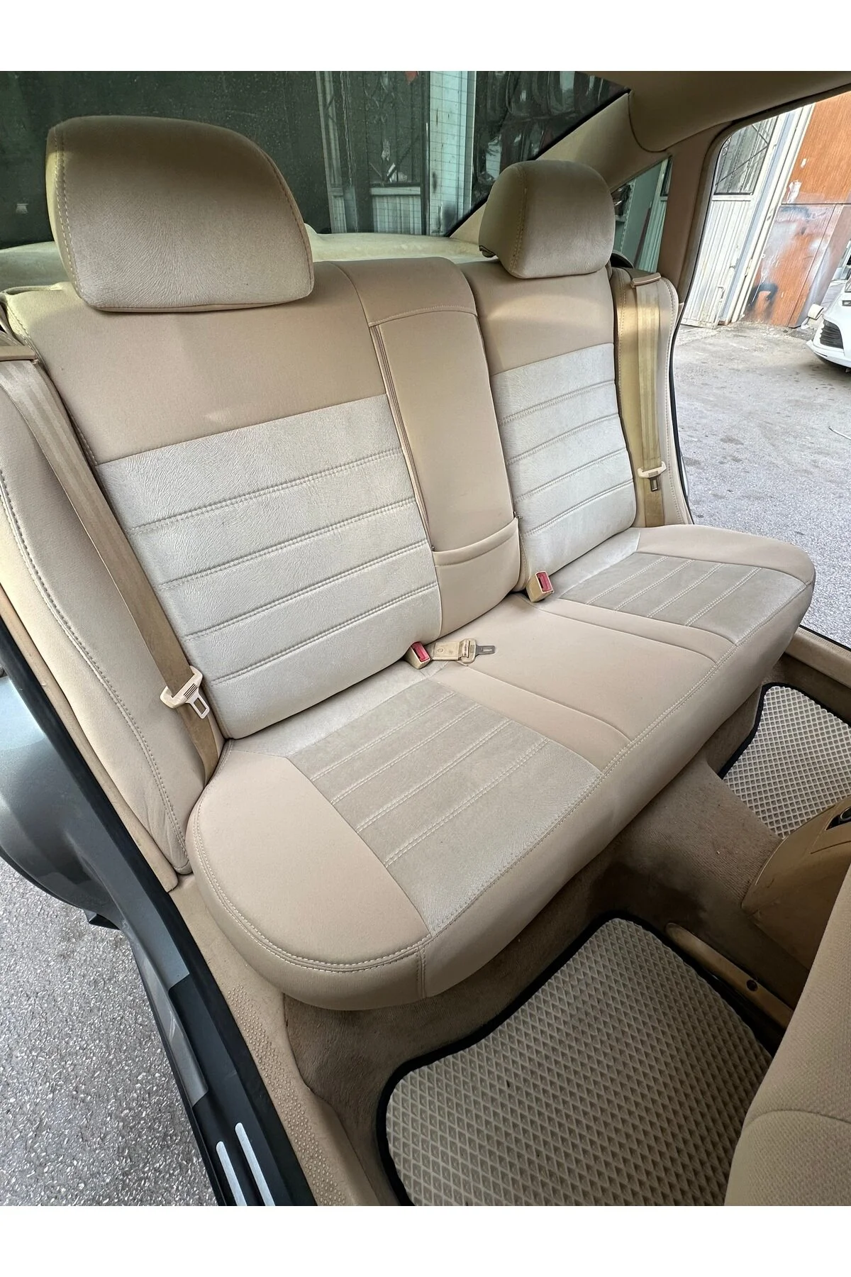 Volkswagen Passat B5,5 Araca Özel Koltuk Kılıfı Bej