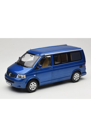 1:18 Norev 2003 Volkswagen T5 Multivan Minibus California Ravenna Blue