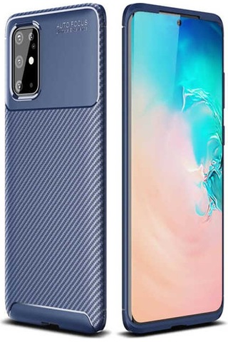 Samsung Uyumlu Galaxy S20 Plus Kilif Karbon Silikon Case 417936100