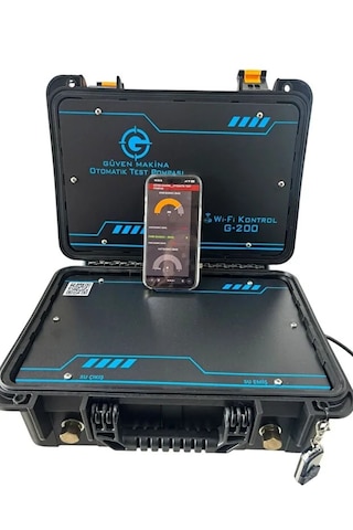 G-200 Wifi 20 Bar Otomatik Test Pompası Tablet + Telefon Dahil Değildir
