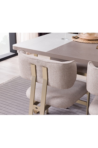 Weltew Home Latte Yemek Odası Takımı