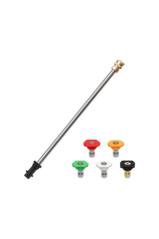 Karcher Uyumlu K2 K3 K4 K5 K7 Uzatma Çubuğu Püskürtme Nozullu Uzatma Çubuğu