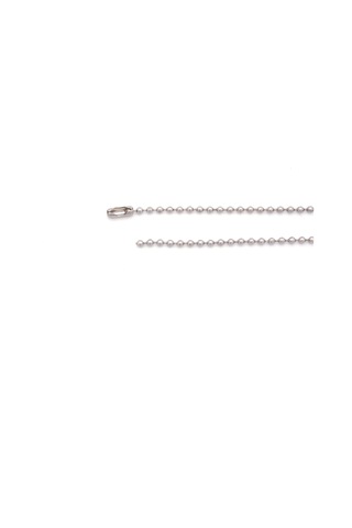 Çelik Zincir 316l Unisex Model 2 Mm Zn-292 Gri