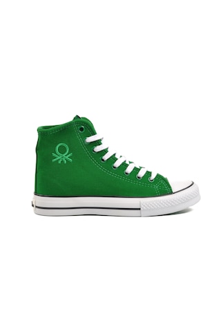 United Colors Of Benetton Yeşil Kadın Spor Ayakkabı Bn-30628 G Yeşil