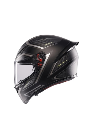 Agv K1 S E2206 Sling Kapalı Motosiklet Kaskı Mat Siyah - Gri