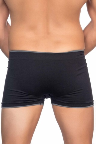 Siyah Mı Emay 2104 Soft Erkek Boxer Siyah