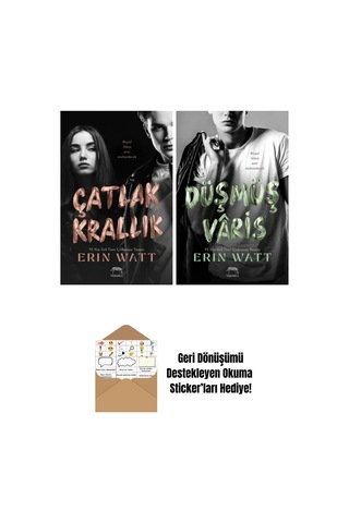 Çatlak Krallık Royal Serisi 6. Kitap + Paramparça Prens Royal Serisi 2. Kitap