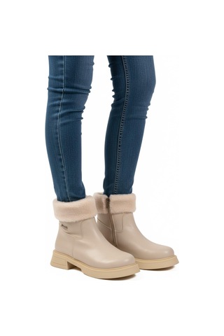 Pierre Cardin Pc-55268 Z Krem Kadın Bot Krem