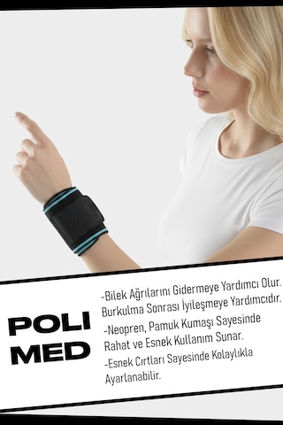 Spor Bandaji 2 Adet El Bilek Burkulmalari