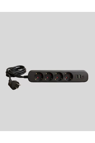 Led Anahtarlı Akım Korumalı Çoklu Priz 4 Priz 3 Usb Girişli Diğer