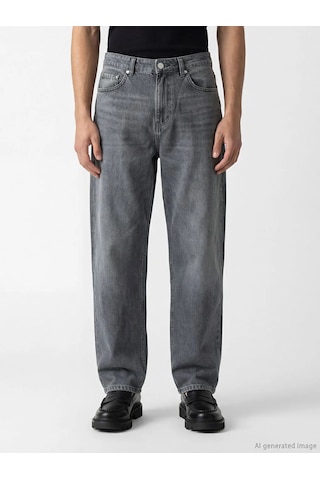 Lc Waikiki Gri Balloon Fit Erkek Jean Pantolon