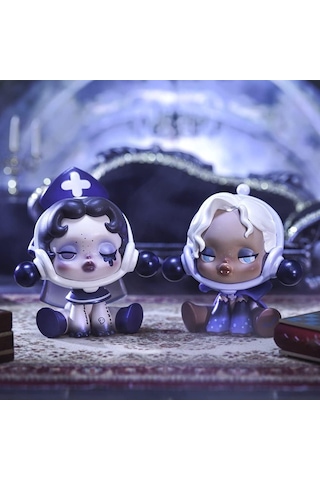 Pop Mart Skullpanda Antik Kale Serisi Figür, 1 Adet Rastgele Koleksiyon Oyuncağı Karakter Figürü Diğer