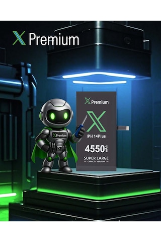 Xpremium Apple Uyumlu iPhone 14 Pro Batarya Pil Süper Yüksek Kapasiteli Güçlendirilmiş 3400 Mah