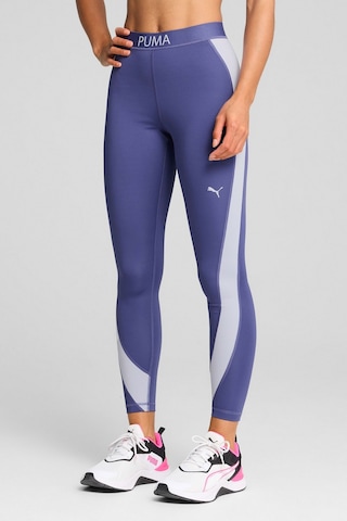 Puma W Strong Tıght - Hw Mavi Kadın Tayt Mavi