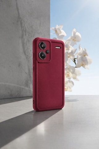 Mi Redmi Note 13 Pro Plus Uyumlu Kamera Çıkıntılı Mat Silikon Telefon Kılıfı Resimdeki
