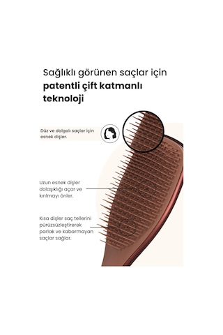 Ultimate Detangler - Chrome - Choc Bronze - 5060926685991