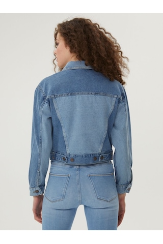 LOFT Slim Fit Kadın Ceket Lf2029111 Q1.v1 Denim