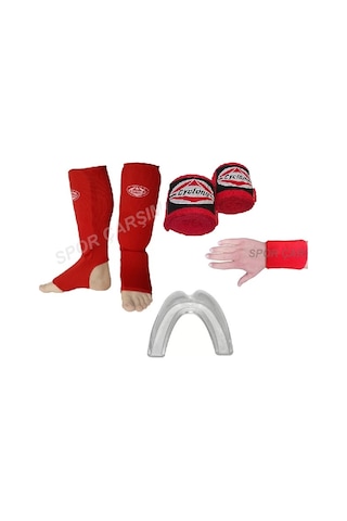 Spor_Carsim Cyclone Kickboks Kaval Koruyucu,Bandaj,Dişlik,Havlu Bileklik Seti (233990231)
