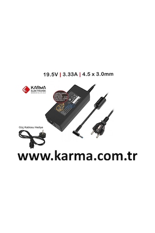 Probook 450 G7 8mh55ea Notebook Uyumlu Adaptör, Şarj Aleti Cihazı 65w