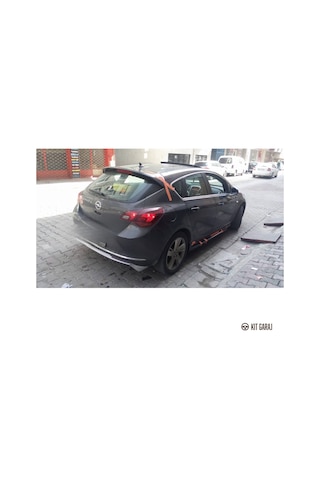 Opel Astra J 2009-2015 Spoiler Plastik Boyasız