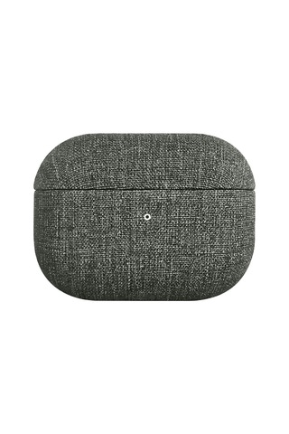 Piili Apple Uyumlu AirPods Pro 2 Kumaş Kılıf Gri
